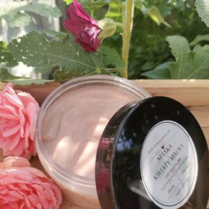 Maska do włosów suchych i kręconych z kwiatów malwy - nawilżenie i wygładzenie 250ml