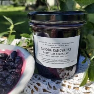 KONFITURA Z JAGODY KAMCZACKIEJ-BEZ CUKRU 350ML