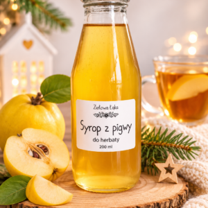 Syrop z pigwy do herbaty 200 ml – Ziołowa Łąka