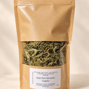 Suszone ziele geranium anginka 30 g w opakowaniu Ziołowej Łąki