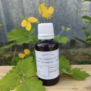 Ekstrakt z glistnika (jaskółcze ziele) na zmiany skórne 30ml