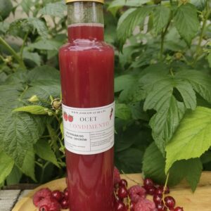 Ocet malinowo-porzeczkowy do sałatek - naturalny owocowy dressing 250ml