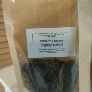 OWOCE BORÓWKI CZERNICY "JAGODY LEŚNEJ" SUSZONE 50G