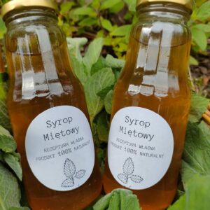 SYROP MIĘTOWY MIĘTA PIEPRZOWA 300ML