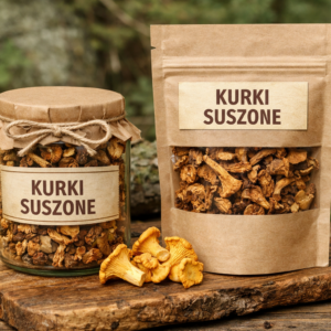Suszone Kurki 50 g – Naturalne Kurki Leśne