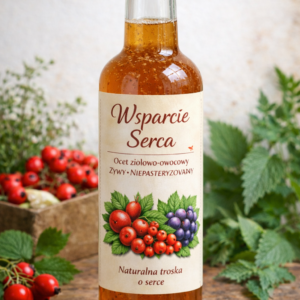 ocet ziołowo-owocowy na wsparcie krążenia i serca 250 ml