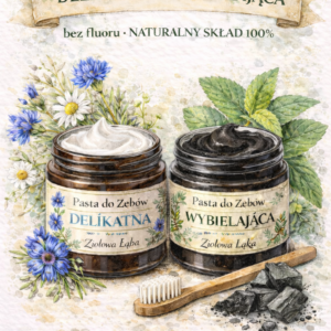 NATURALNA PASTA DO MYCIA ZĘBÓW BEZ FLUORU