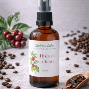 Hydrolat z Kawy na skórę zmęczoną i opuchliznę - rozświetlenie i tonizacja 100ml