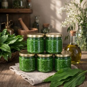 Pesto z czosnku niedźwiedziego 200 ml