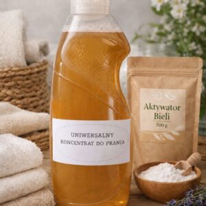 Uniwersalny koncentrat do prania białych i kolorowych tkanin – pomarańczowy 1500 ml